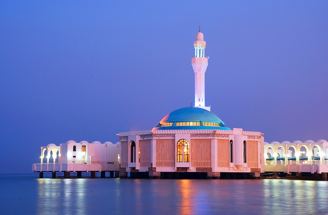 Masjid di tepi Laut Merah, Jeddah